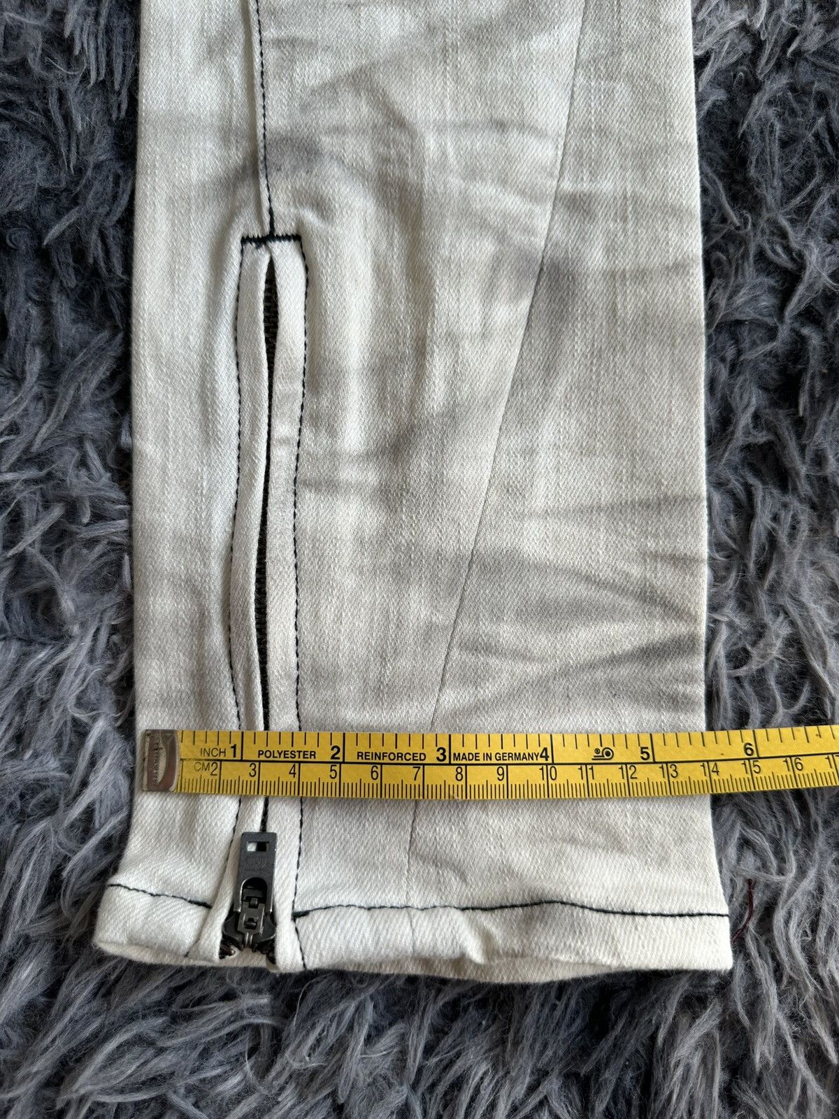 BUFFALO BOBS SS14 Johnny Wolf whiskered Detroit slim denim jrock vkei Size US 31 - 16 Thumbnail