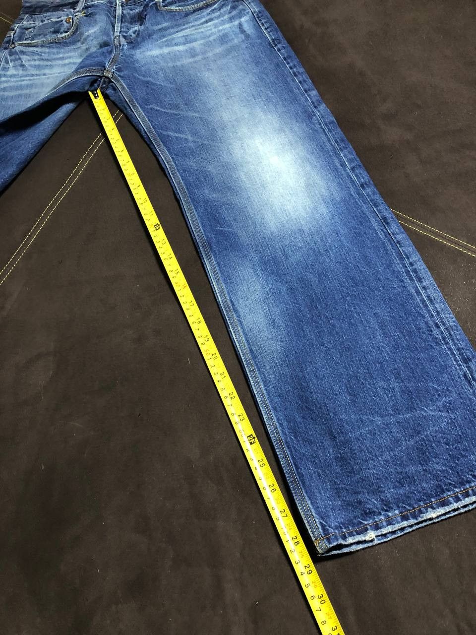 G-Star G Star Jeans Mens Blue Denim Straight Leg Size US 30 / EU 46 - 6 Thumbnail