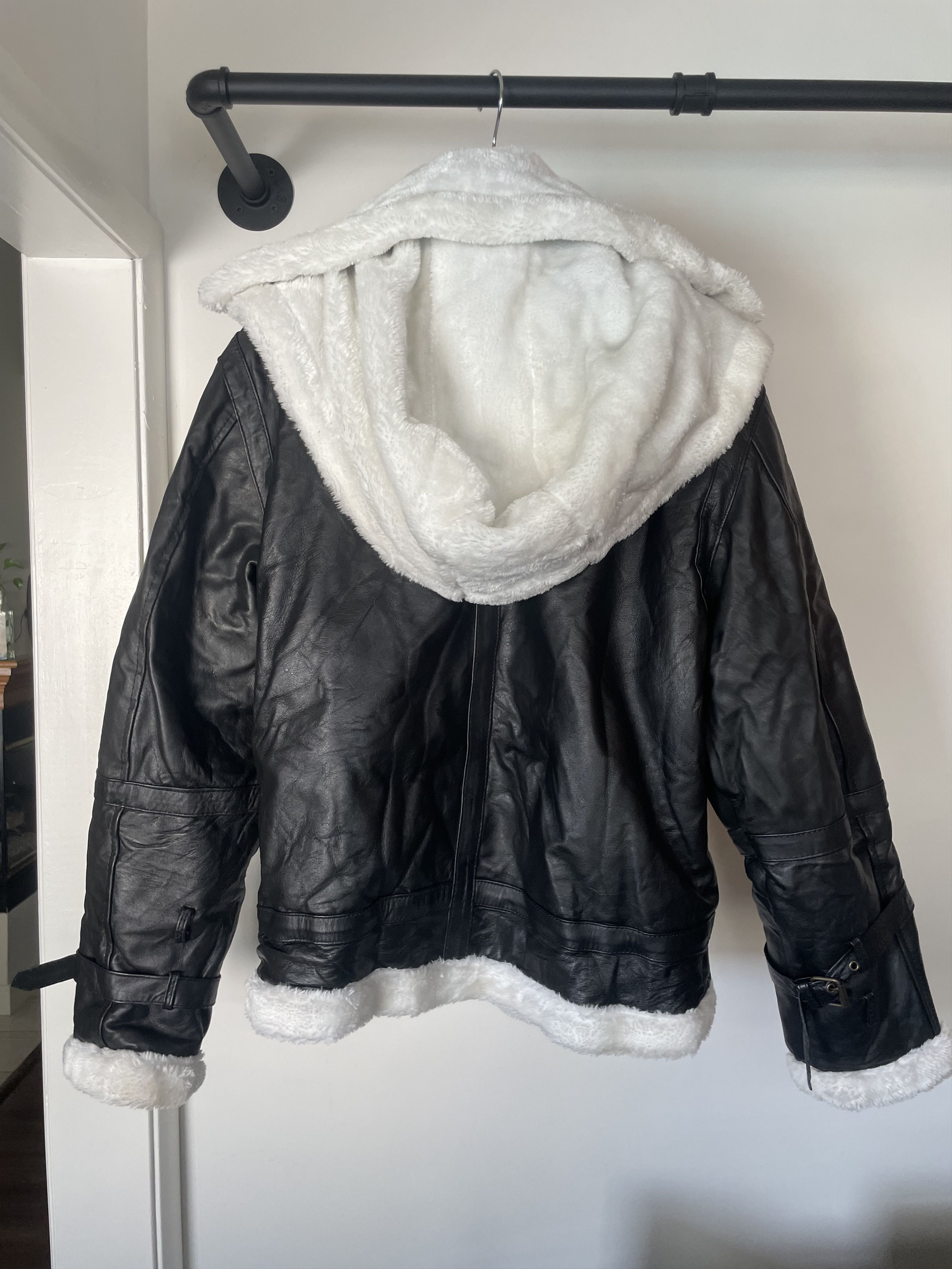 Vintage Black bomber jacket Size US XXL / EU 58 / 5 - 2 Thumbnail