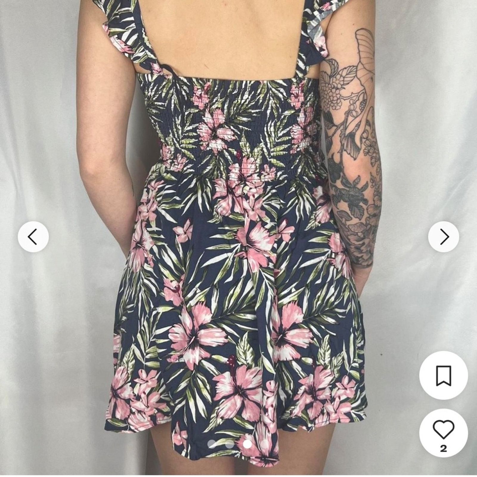 Aeropostale Aeropostale Floral Dress Size M / US 6-8 / IT 42-44 - 7 Thumbnail
