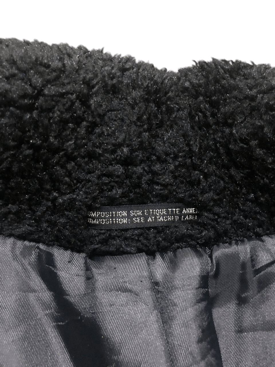 Yohji Yamamoto Vintage Ined By Yohji Yamamoto Sherpa Coat Jacket Rare Size S / US 4 / IT 40 - 13 Thumbnail