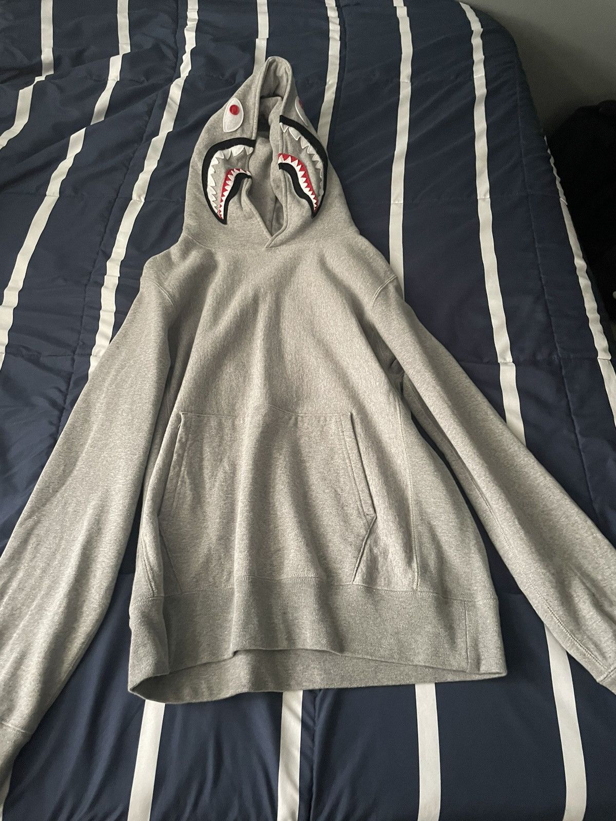Bape Shark Pullover Hoodie Size US M / EU 48-50 / 2 - 1 Thumbnail