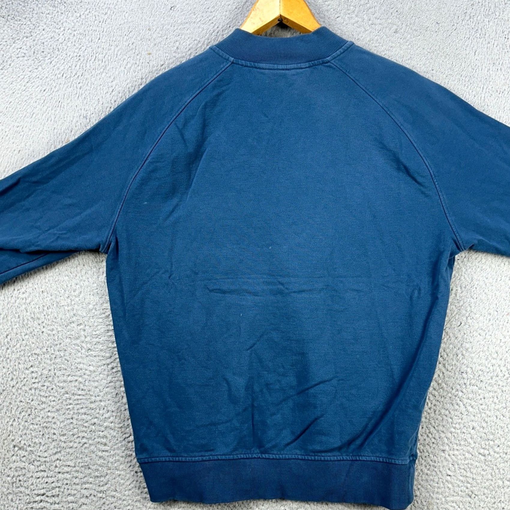 Vintage VRST Sweatshirt Pullover Mens Small Blue Quarter Zip Long Sleeve Outdoor Comfort Size US S / EU 44-46 / 1 - 3 Thumbnail