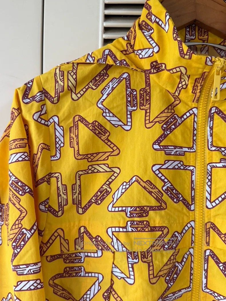 Hermes Hermes Yellow windbreaker Size XXS / US 00 / IT 34 - 5 Thumbnail