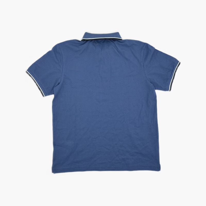 Prada Prada Blue Casual Striped Polo Shirt Size US XXL / EU 58 / 5 - 1 Thumbnail