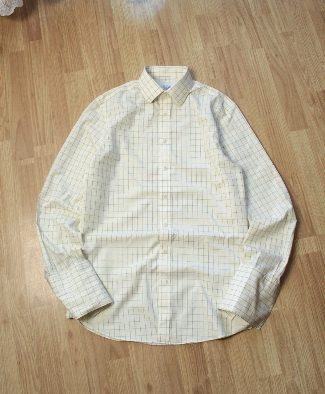 Charles Tyrwhitt 🔥 Charles Tyrwhitt Non Iron Slim Fit Button Up Shirt Cotton Size US XL / EU 56 / 4 - 2 Thumbnail