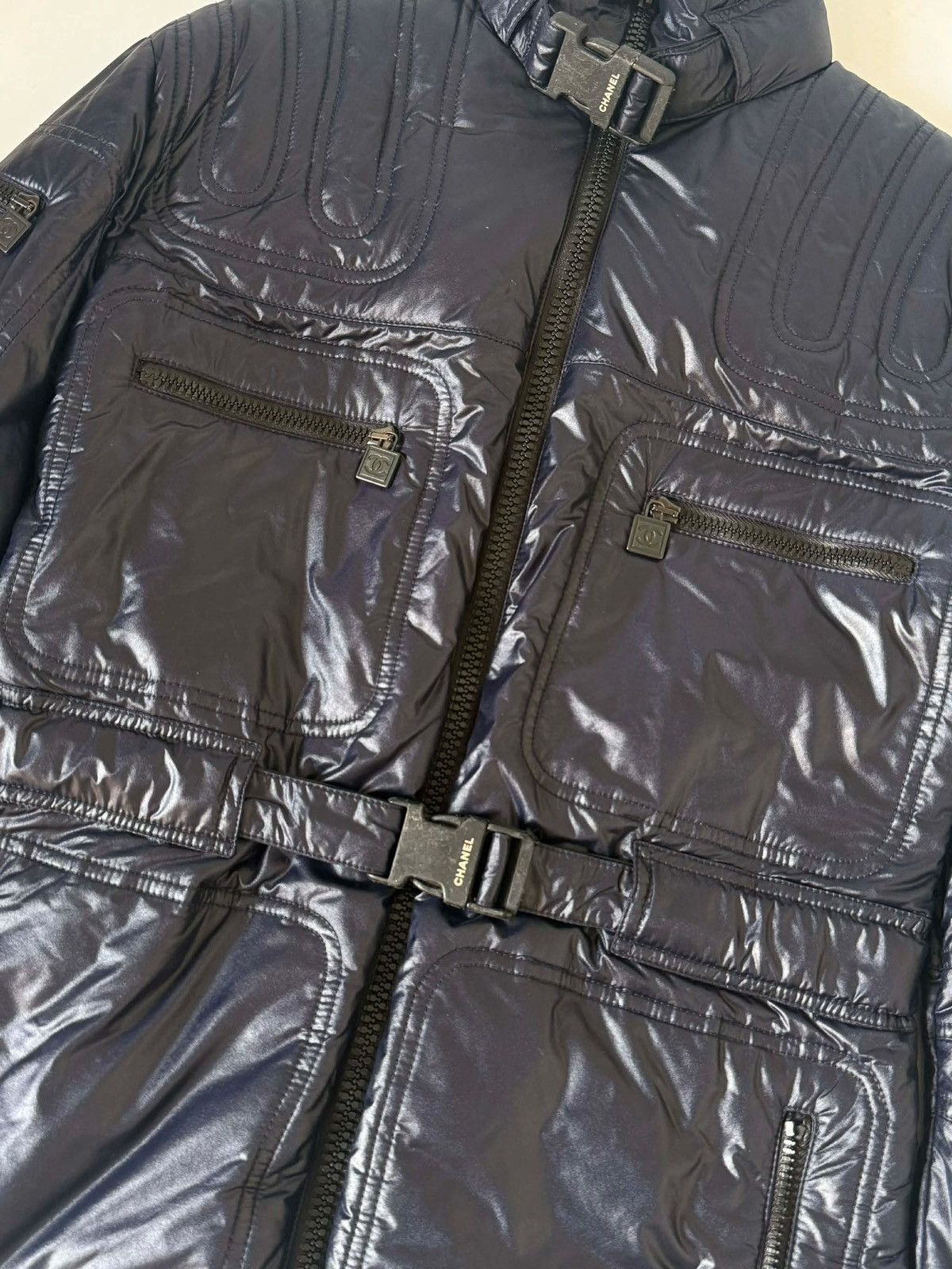 Chanel Chanel 2004 Fall Collection Sports Utility Padded Zip Jacket Size XS / US 0-2 / IT 36-38 - 6 Thumbnail