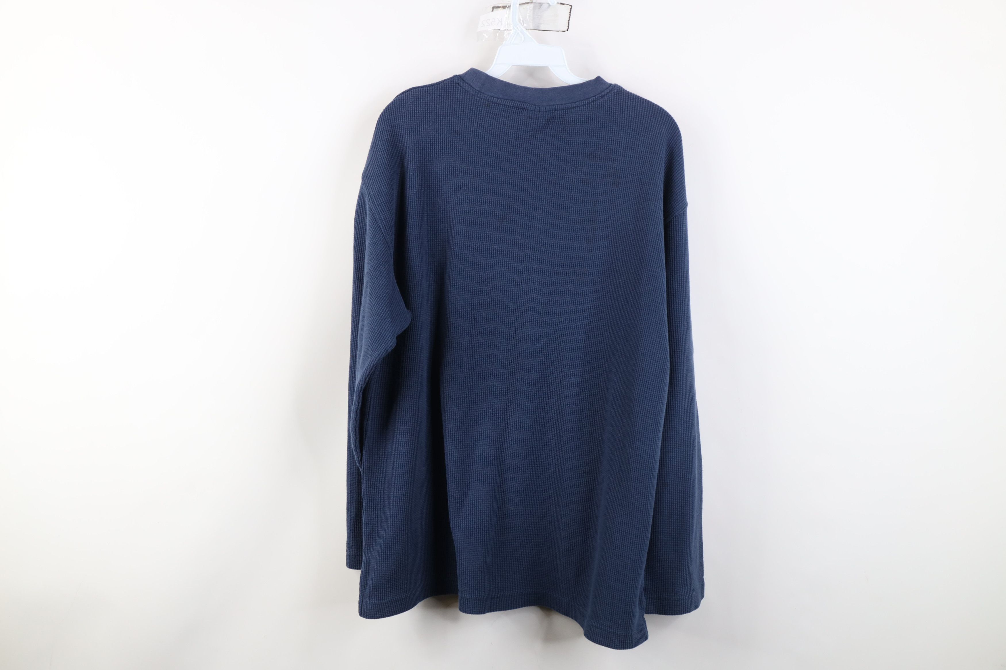 Harley Davidson Vintage Harley Davidson Waffle Knit Long Sleeve T-Shirt Size US XL / EU 56 / 4 - 12 Thumbnail