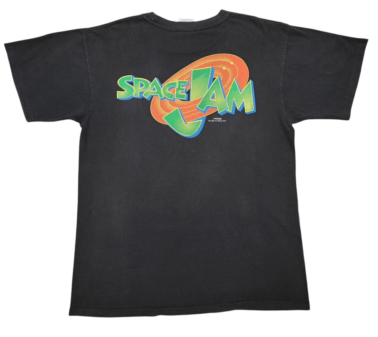 Vintage 1995 Vintage Overprint Space Jam T Size US L / EU 52-54 / 3 - 2 Thumbnail