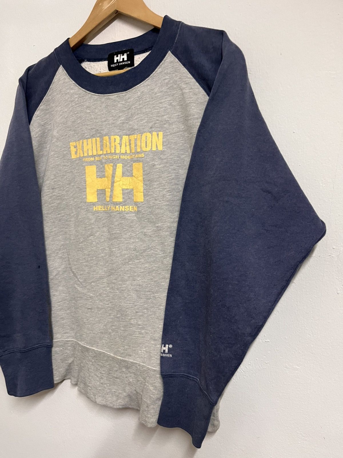 Helly Hansen 💥Vintage Helly hansen BOXY CUT distressed faded EXHILARATION Size US L / EU 52-54 / 3 - 3 Thumbnail