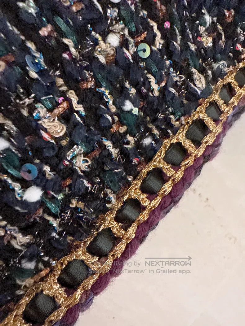 Chanel Chanel 21A Castle Series High-end Handicraft Workshop Blac Size XXS / US 00 / IT 34 - 6 Thumbnail