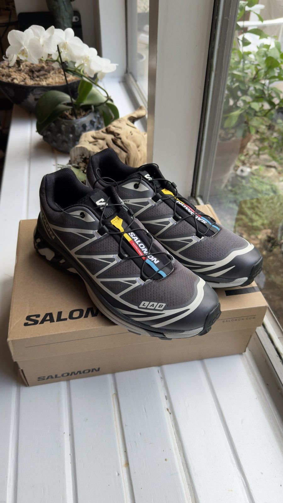 Salomon XT-6 Black/Asphalt/Castlerock 9.5M Size US 9.5 / EU 42-43 - 1 Thumbnail