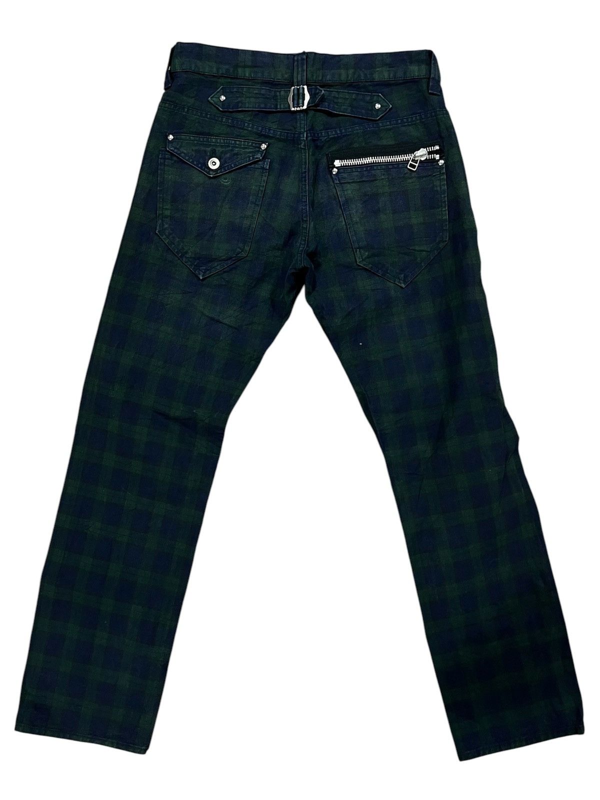 Japanese Brand × Vintage Checked Rock Casual Street Pants Size US 32 / EU 48 - 4 Thumbnail