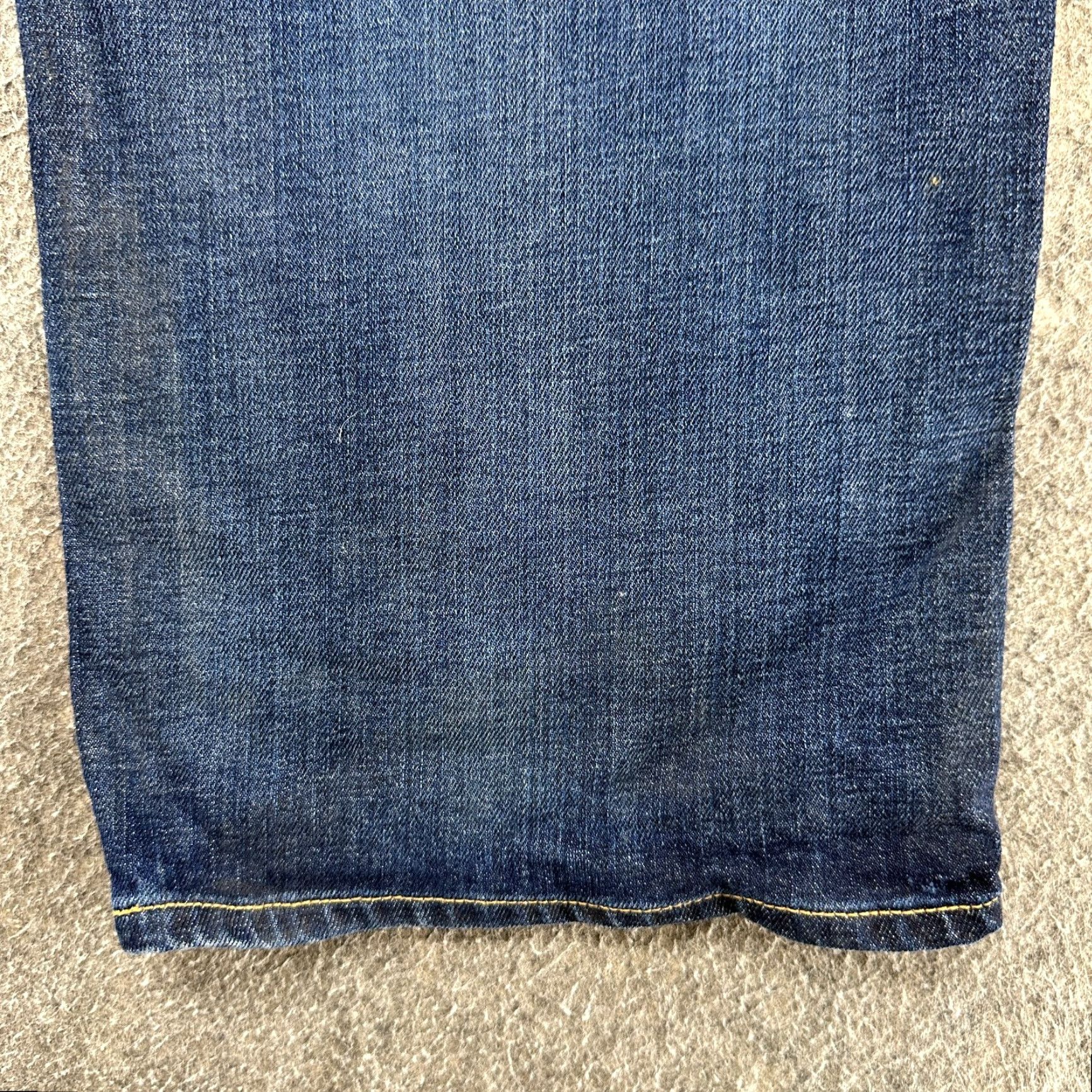 Lucky Brand Lucky Brand 361 Jeans Mens 38x30 Blue Vintage Straight Dark Wash Stretch Flex Denim 5-Pocket Regular Rise Dark Blue Mens Jeans Size US 38 / EU 54 - 7 Thumbnail