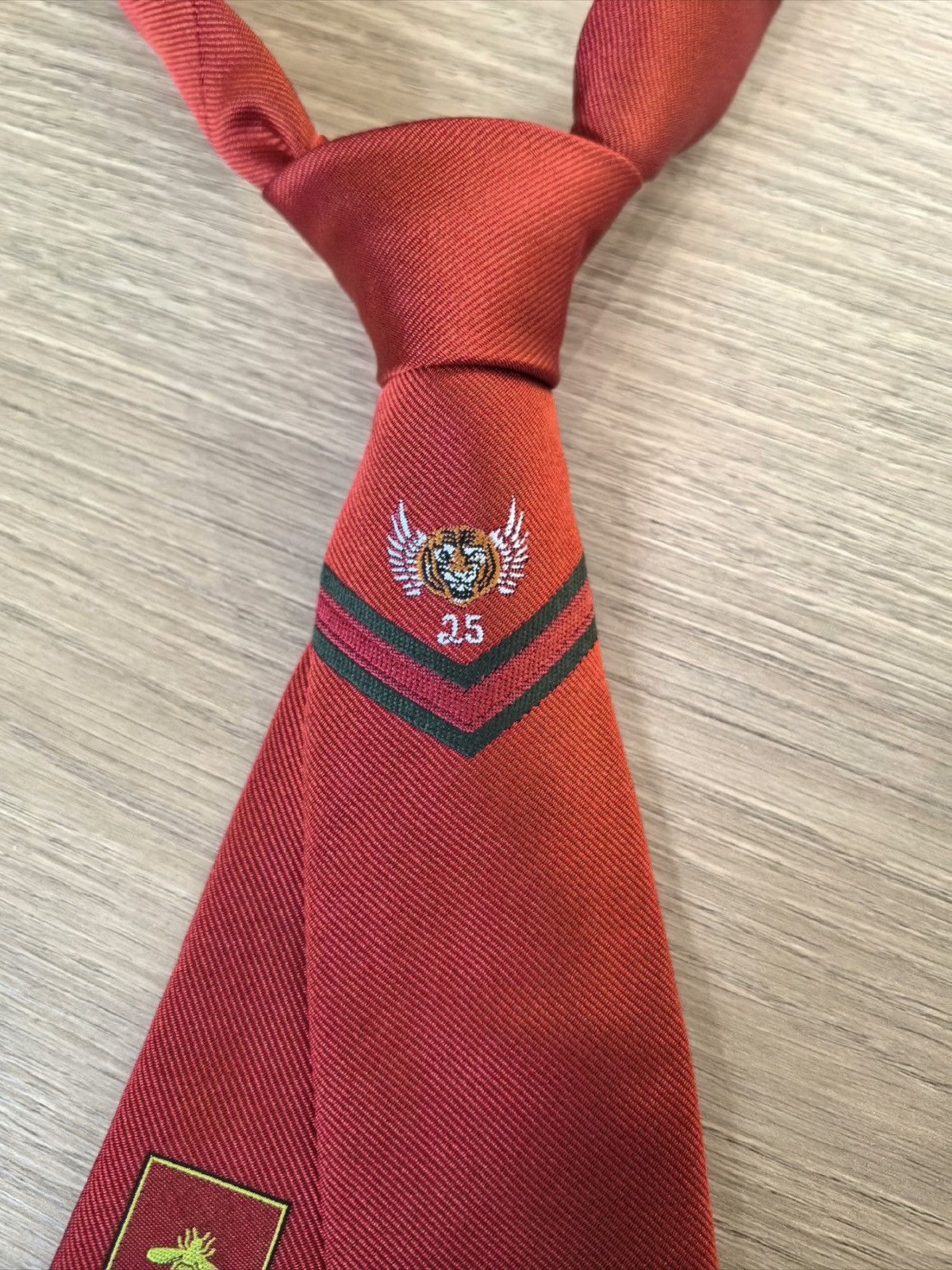 Gucci Gucci tiger head tie Size ONE SIZE - 3 Thumbnail