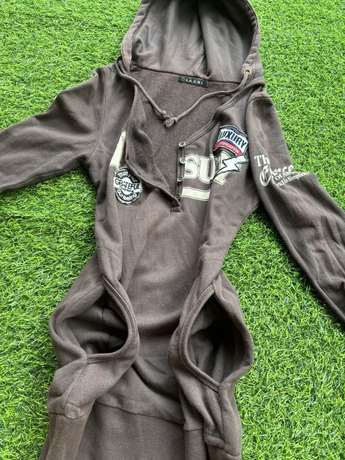 Hysteric Glamour Y2k Ingni Ifsixwasnine Punk Style Hoodie Size M / US 6-8 / IT 42-44 - 10 Thumbnail