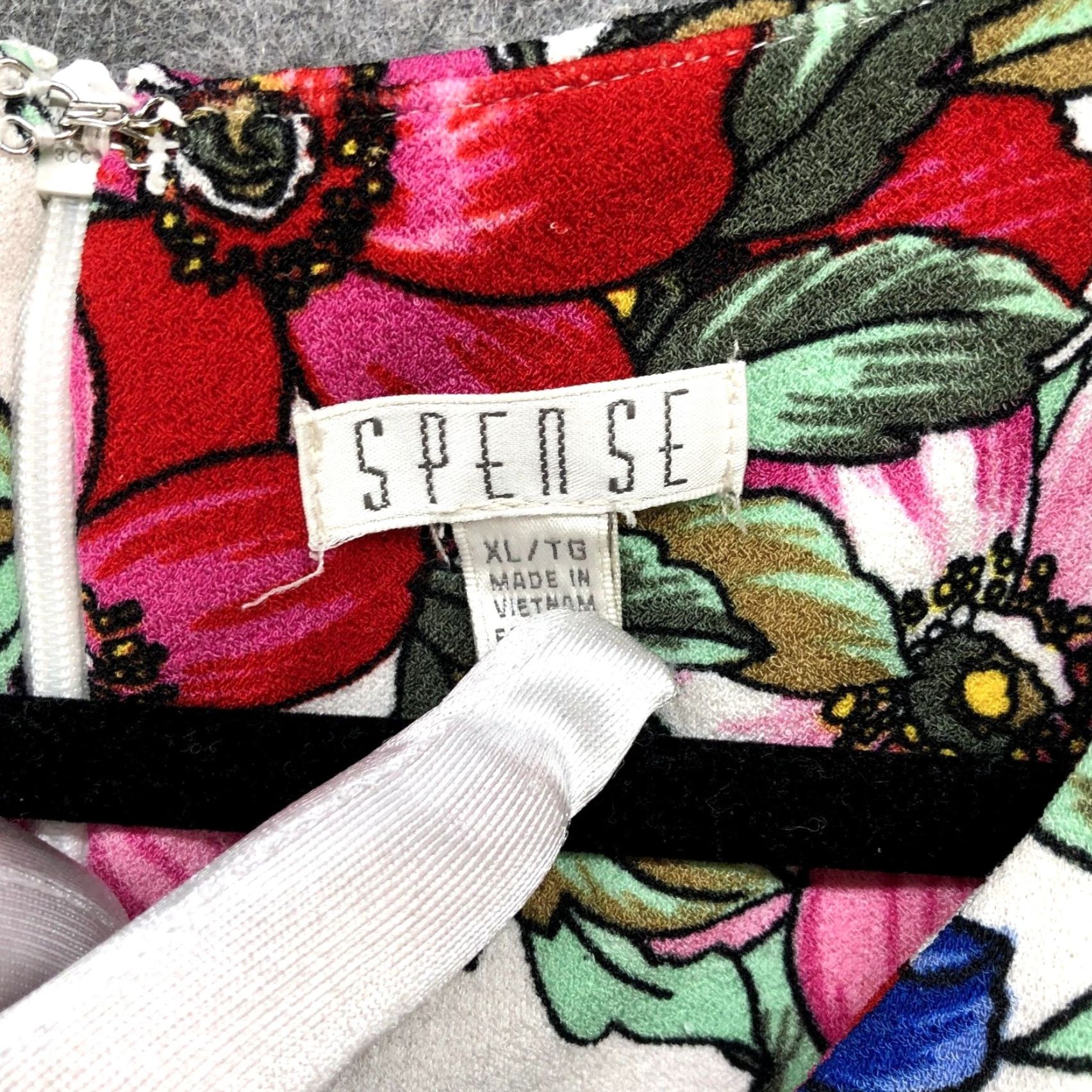 Pinko Spense Floral Dress Womens XL Sleeveless Crewneck Pink Colorful Cocktail Size XL / US 12-14 / IT 48-50 - 5 Thumbnail