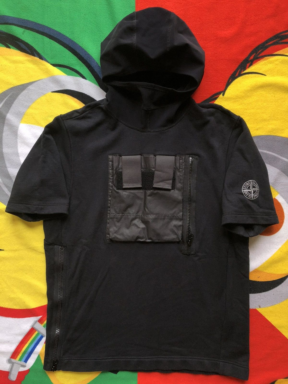 Stone Island Stone Island Utility Pocket Pullover Jumper hooded mussola Size US L / EU 52-54 / 3 - 1 Thumbnail