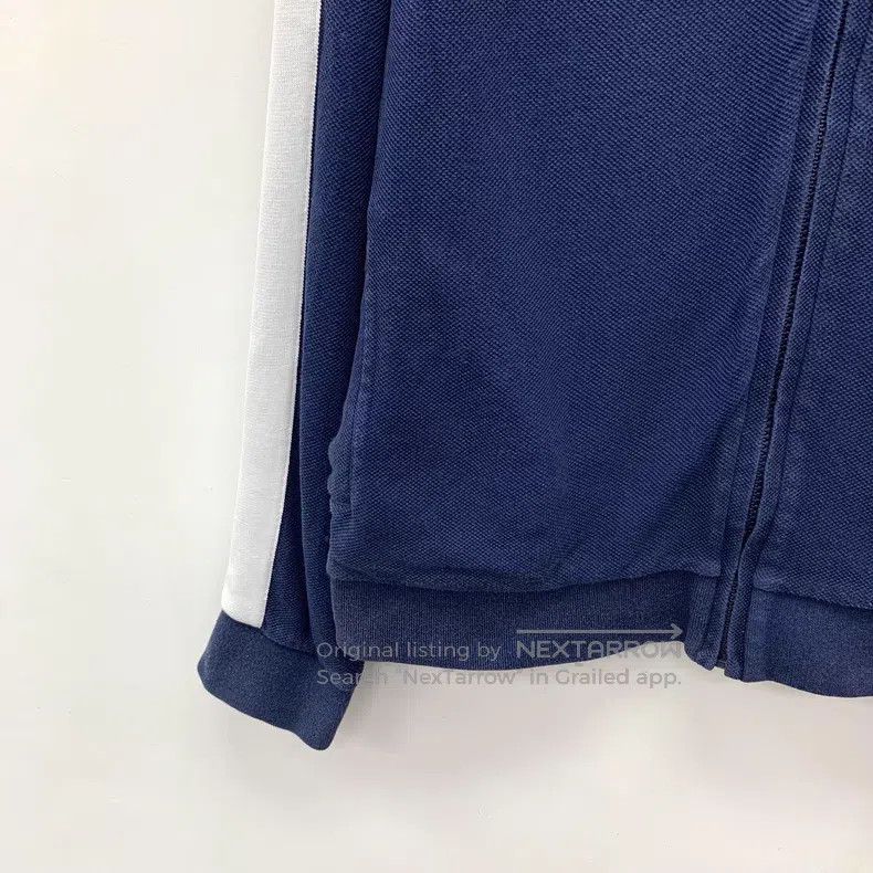 Gucci Gucci Dark blue logo embroidered cotton lapel zipper long- Size US M / EU 48-50 / 2 - 4 Thumbnail