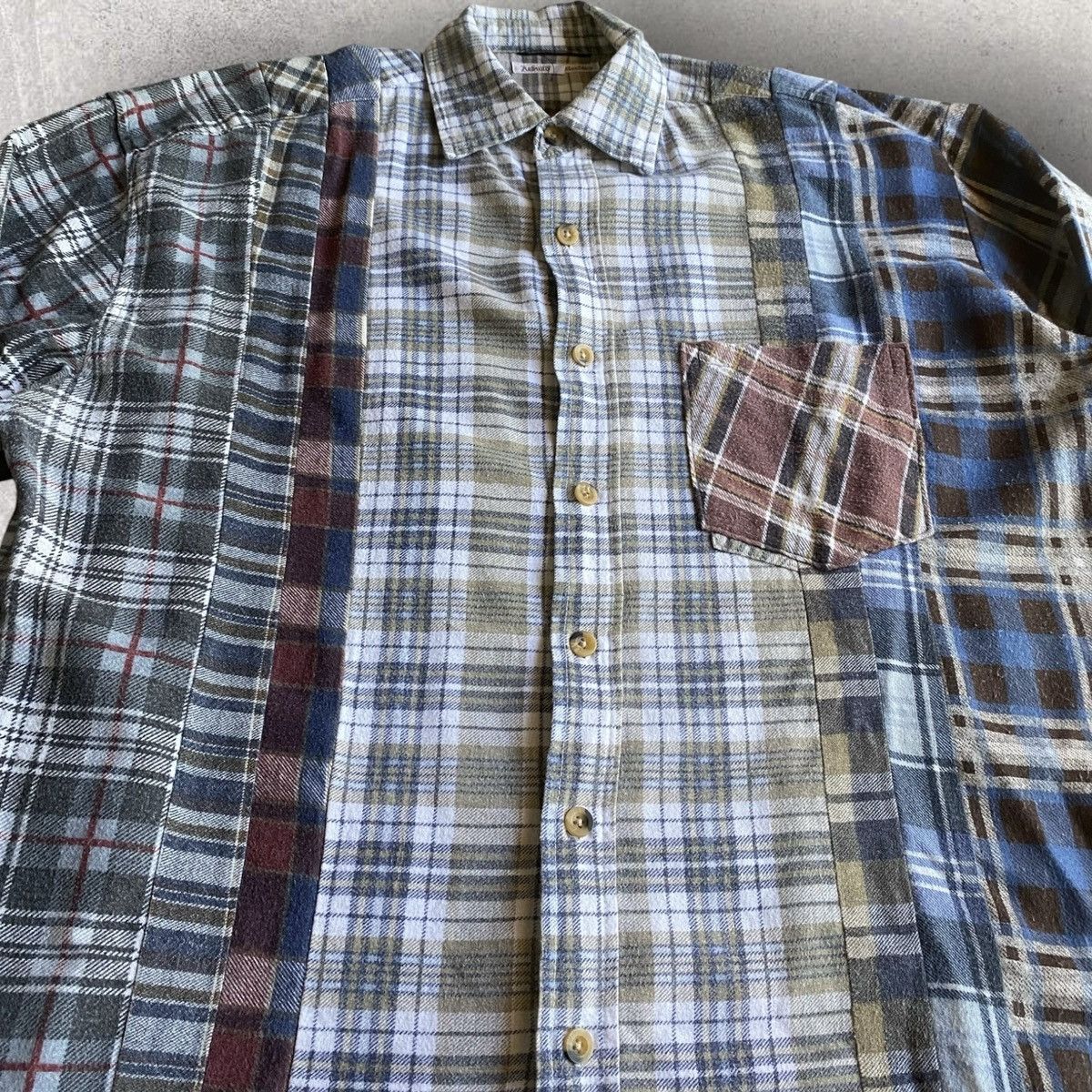 Needles Rebuilt By Needles 7 Cut Plaid Shirt Size US M / EU 48-50 / 2 - 2 Thumbnail