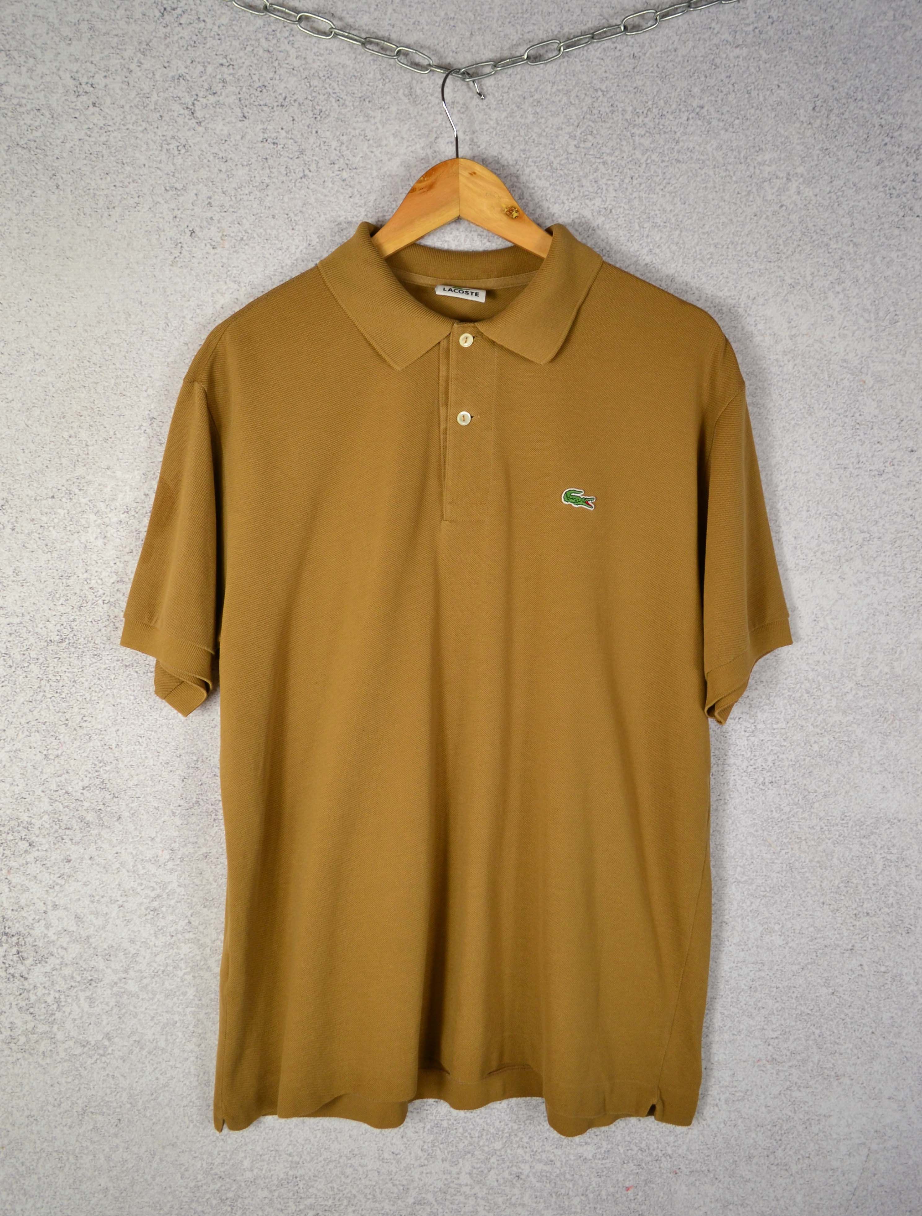 Lacoste Lacoste Vintage Polo Short Sleeve Size US XL / EU 56 / 4 - 1 Thumbnail