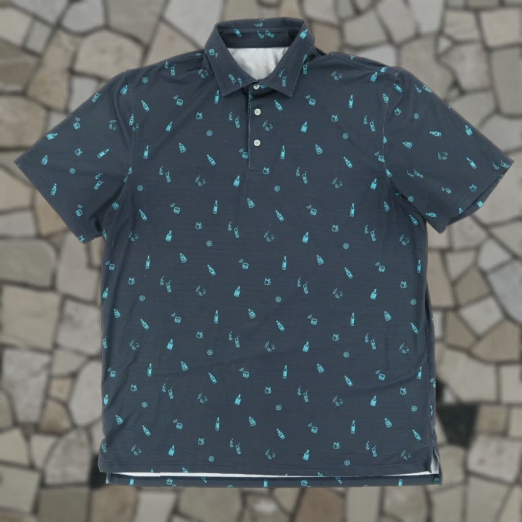 Southern Tide VINTAGE Southern Tide Bartender Performance Polo Shirt Navy Blue Men's XL Size US XL / EU 56 / 4 - 1 Thumbnail