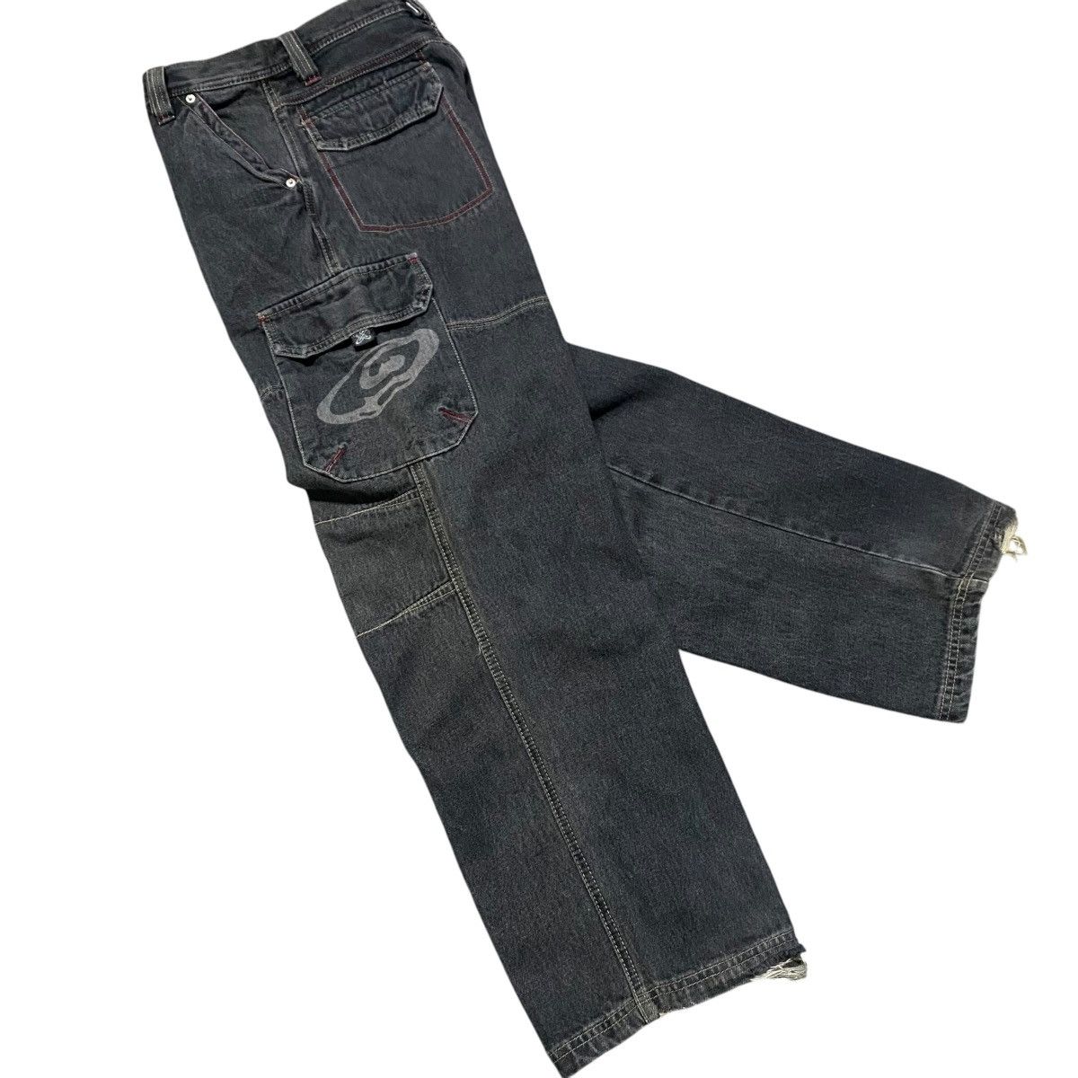 Japanese Brand Vintage Piko Denim Baggy Jeans Cargo Size US 28 / EU 44 - 22 Thumbnail
