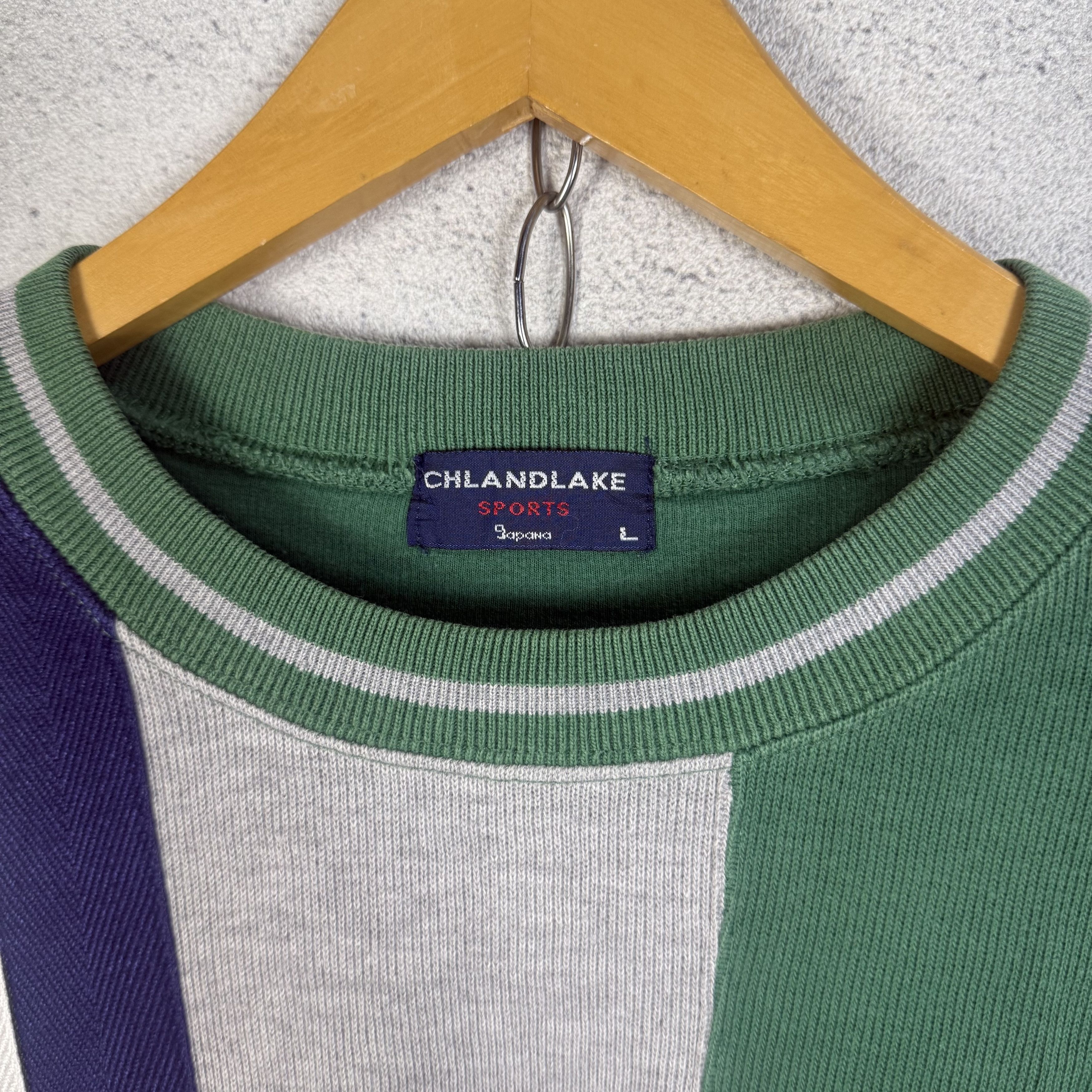 Vintage Vintage 90s Chlandlake Sports Sweatshirt Crewneck Size US L / EU 52-54 / 3 - 4 Thumbnail