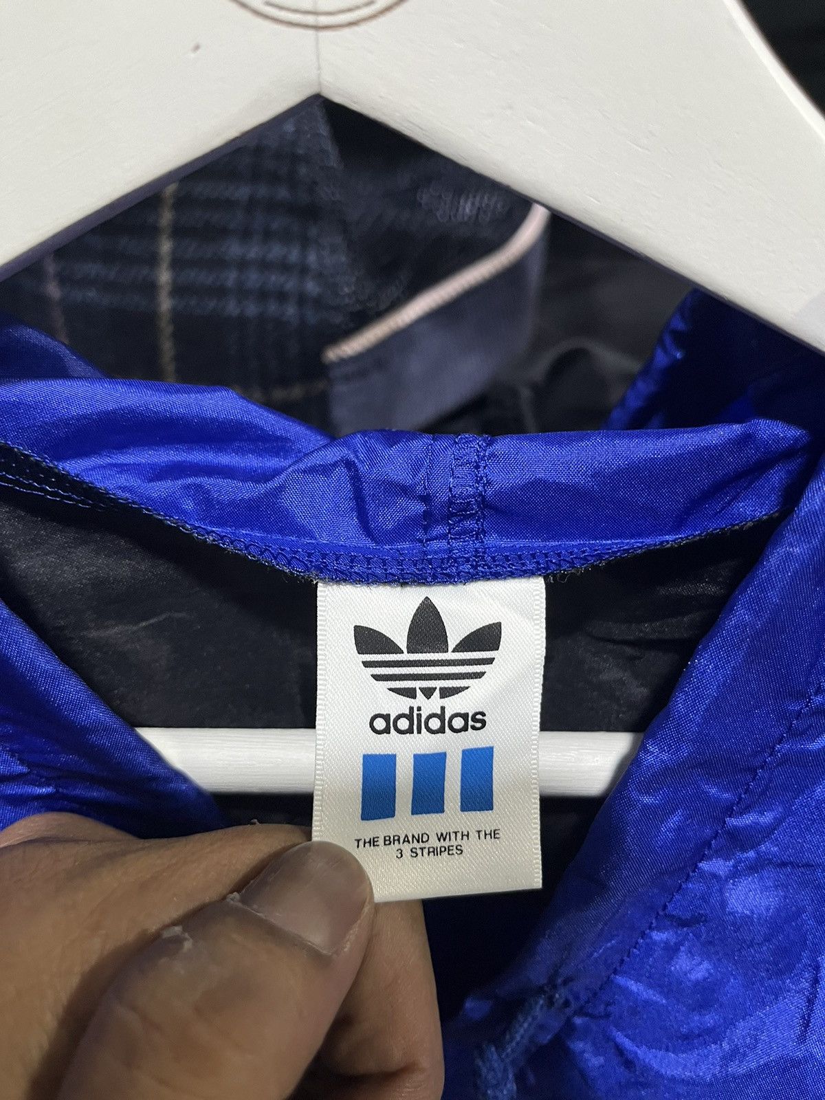 Adidas Adidas Football Windbreaker Hoodie 90s Size US L / EU 52-54 / 3 - 5 Thumbnail