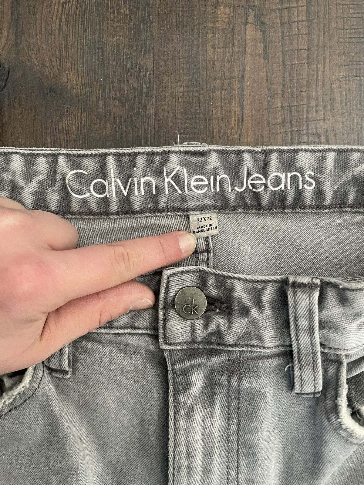 Calvin Klein Calvin Klein Skinny Jeans Grey Size US 32 / EU 48 - 4 Thumbnail