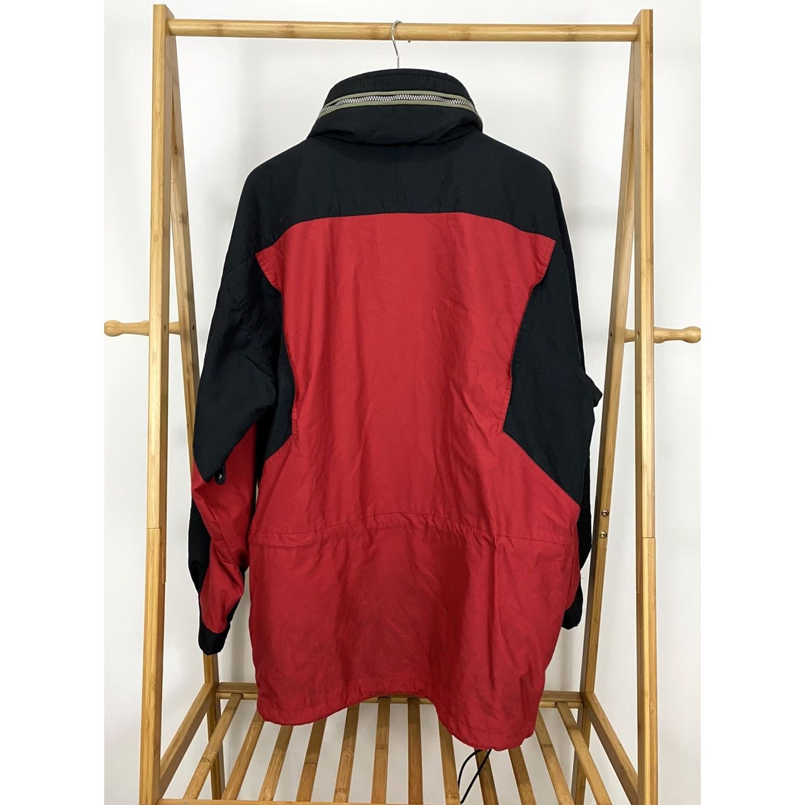 Obermeyer VTG Obermeyer Men's Ski Snowboard Red Black 1/2 Zip Pullover Parka Jacket Size L Size US L / EU 52-54 / 3 - 2 Thumbnail