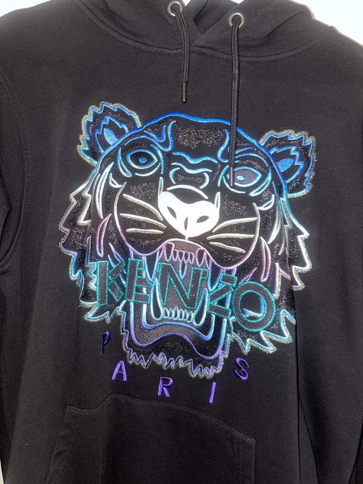 Kenzo Kenzo Black Classic Tiger Hoodie Small Size US S / EU 44-46 / 1 - 2 Thumbnail