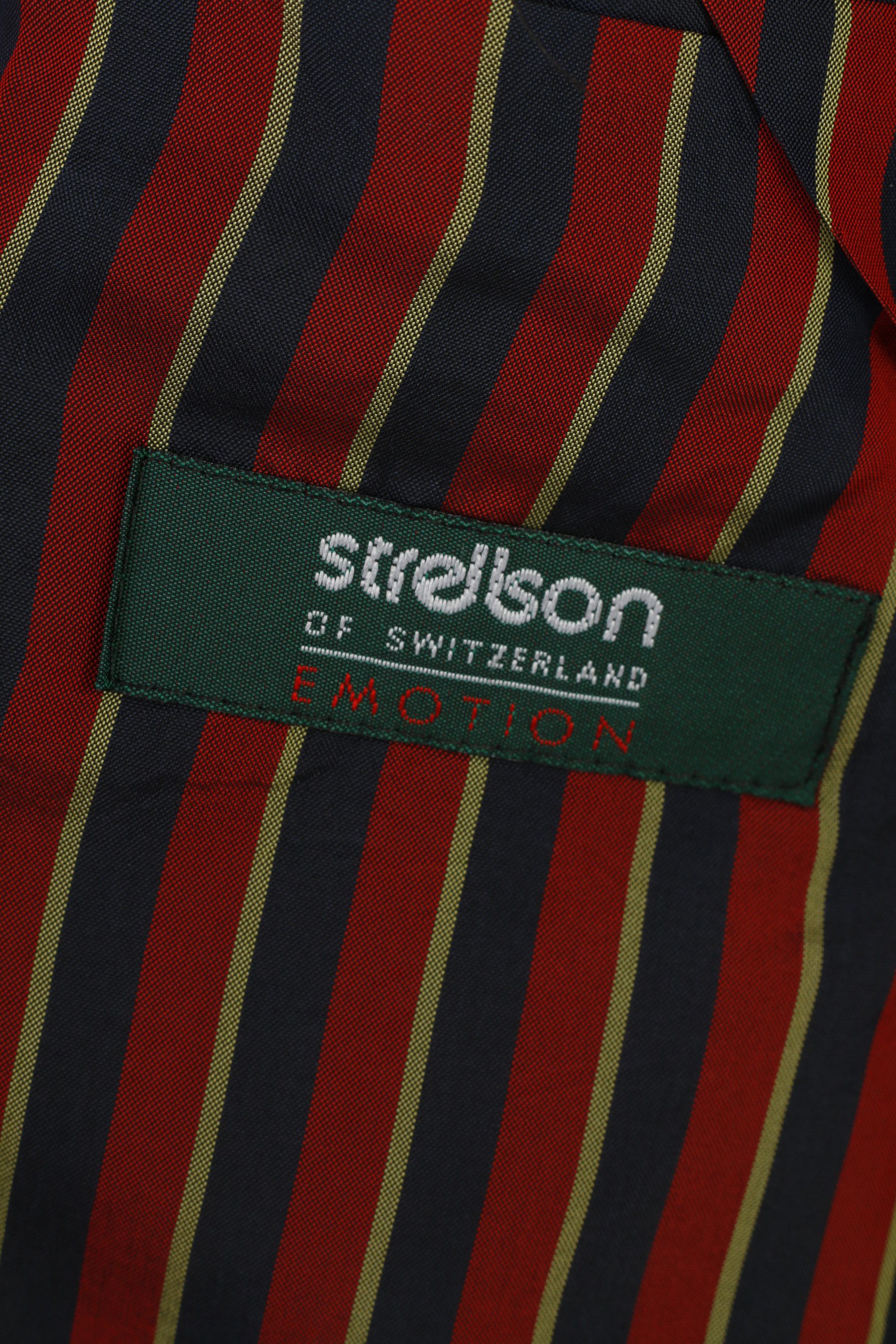 Strellson Strellson Men 48 Blazer Burgundy Wool Elegant Classic 0277 Size 38R - 5 Thumbnail