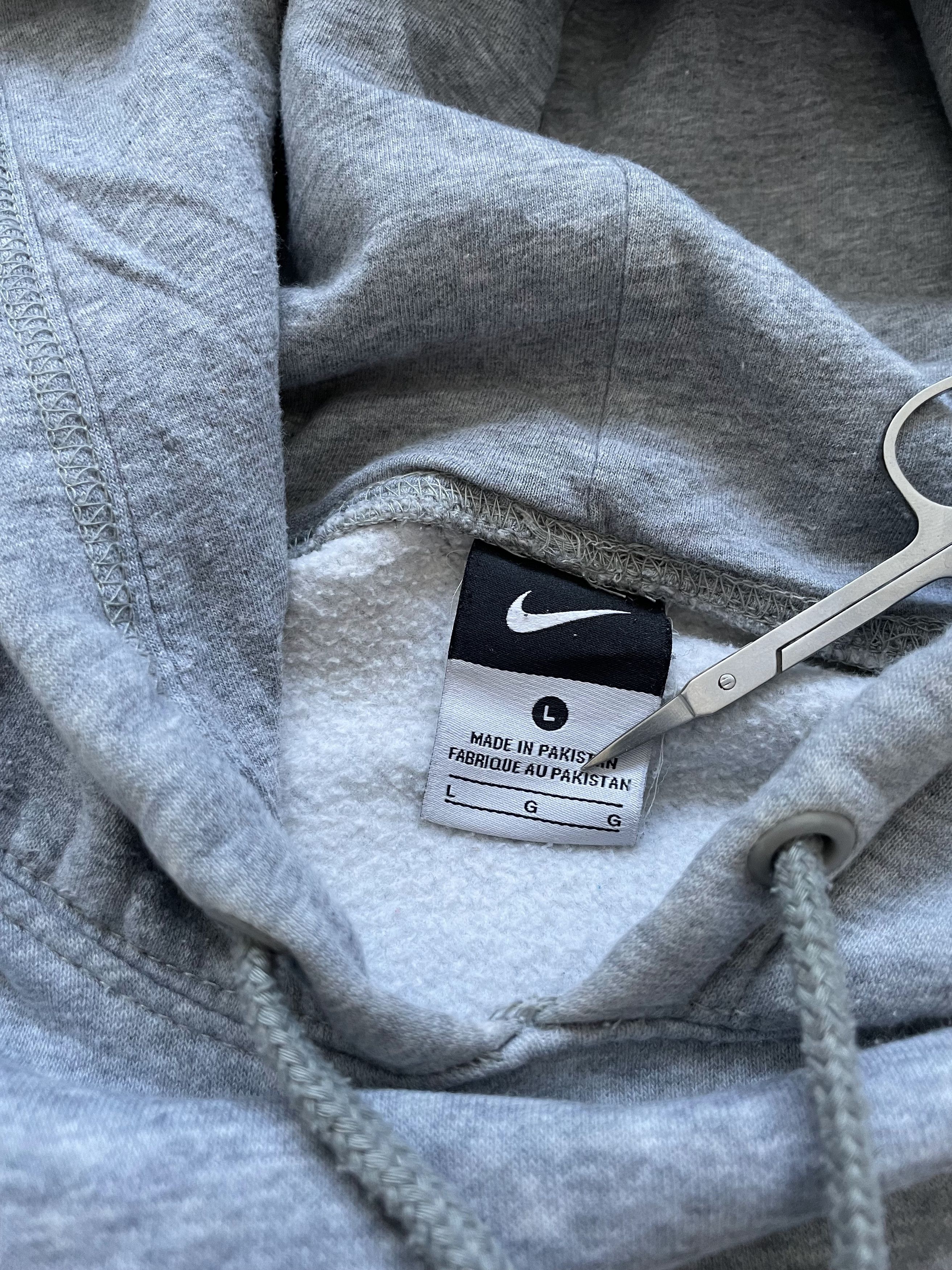 Nike Vintage 90s Nike Hoodie Swoosh Drill Size US M / EU 48-50 / 2 - 3 Thumbnail