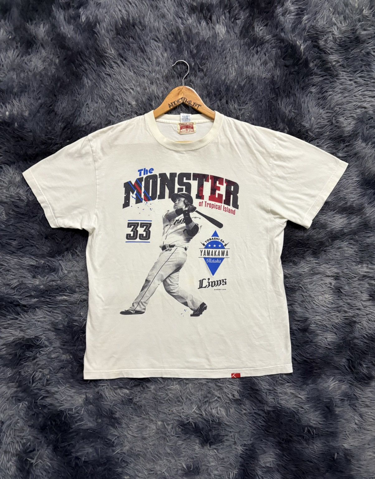 Vintage 🔥HOT🔥VINTAGE SEIBU LIONS YAMAKAWA BASEBALL TEAM CLUB Size US XL / EU 56 / 4 - 1 Thumbnail