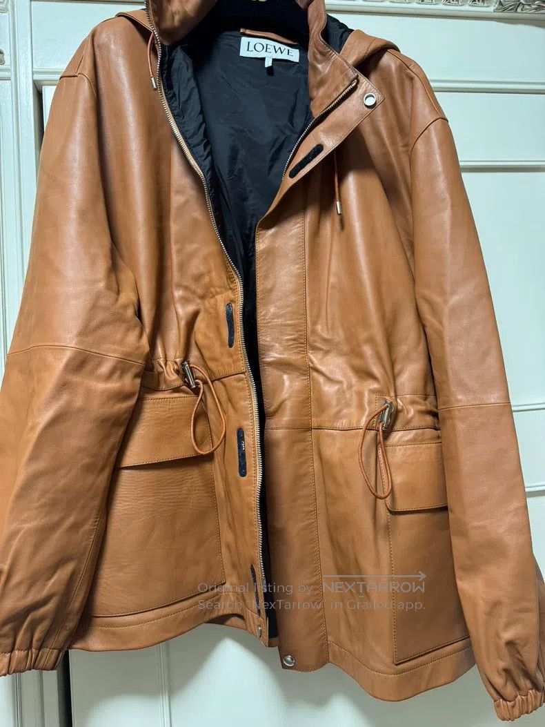 Loewe Loewe Men's Casual Leather Jacket Size US M / EU 48-50 / 2 - 9 Thumbnail