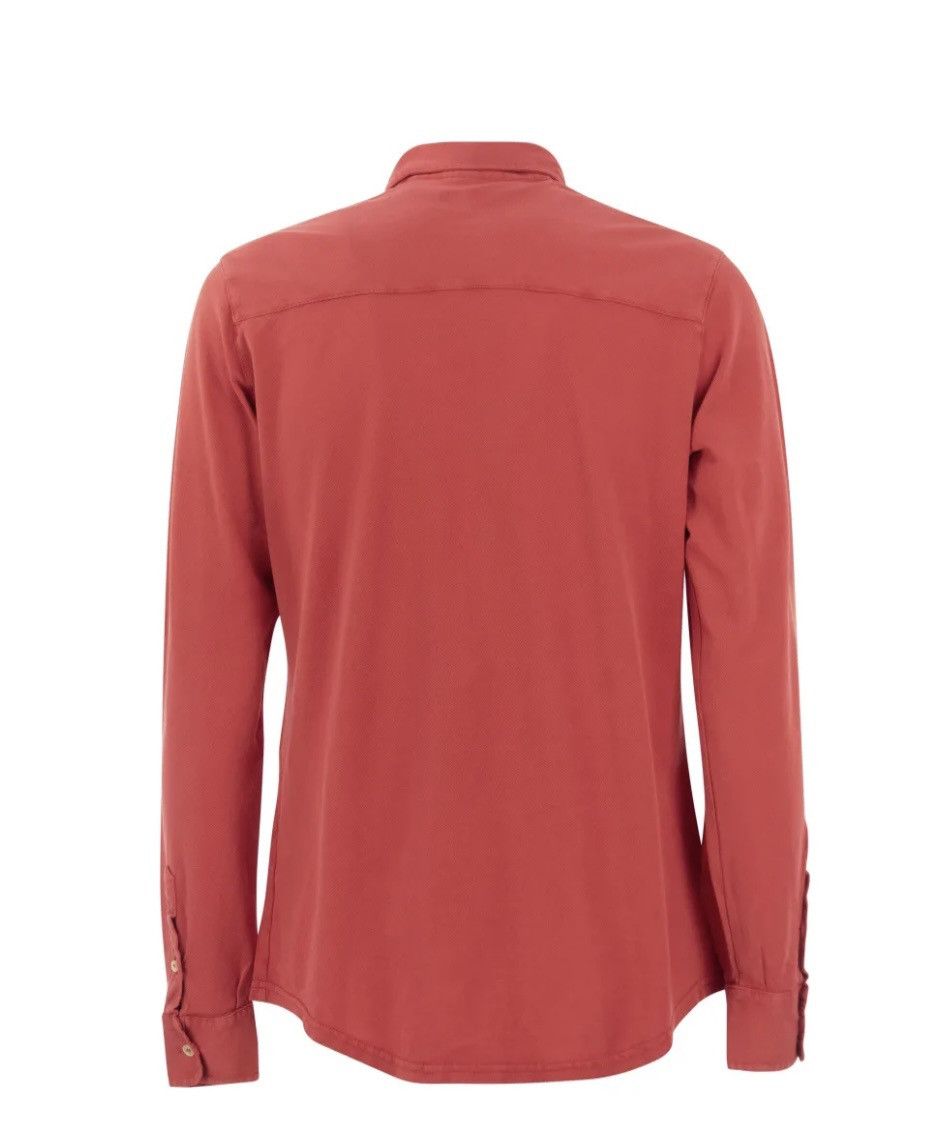 Fedeli Fedeli Robert - Cotton Piqué Shirt Size US L / EU 52-54 / 3 - 2 Thumbnail