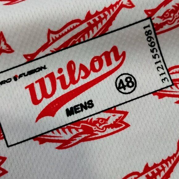 Wilson Wilson Pensacola Blue Wahoos Papi Pala Jersey Autographed Size US XL / EU 56 / 4 - 3 Thumbnail