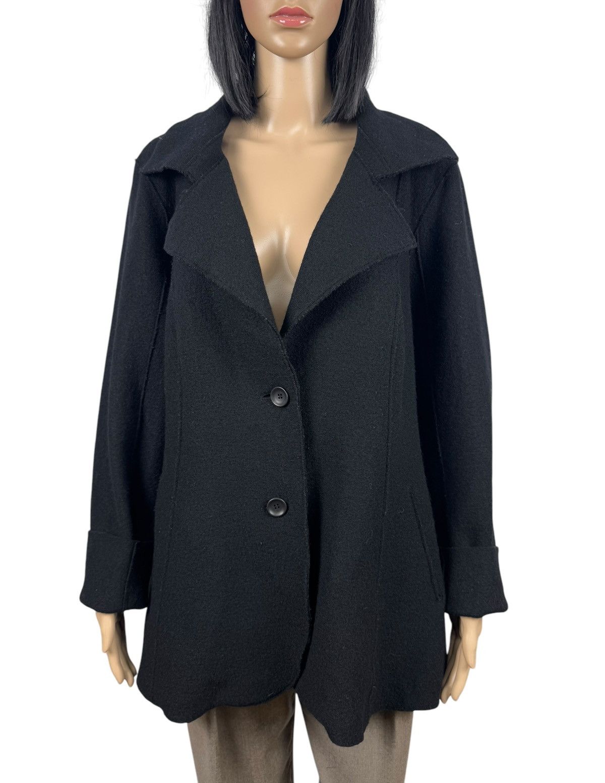 OSKA Oska Boiled Wool Coat Avant Garde size 4 Size L / US 10 / IT 46 - 3 Thumbnail