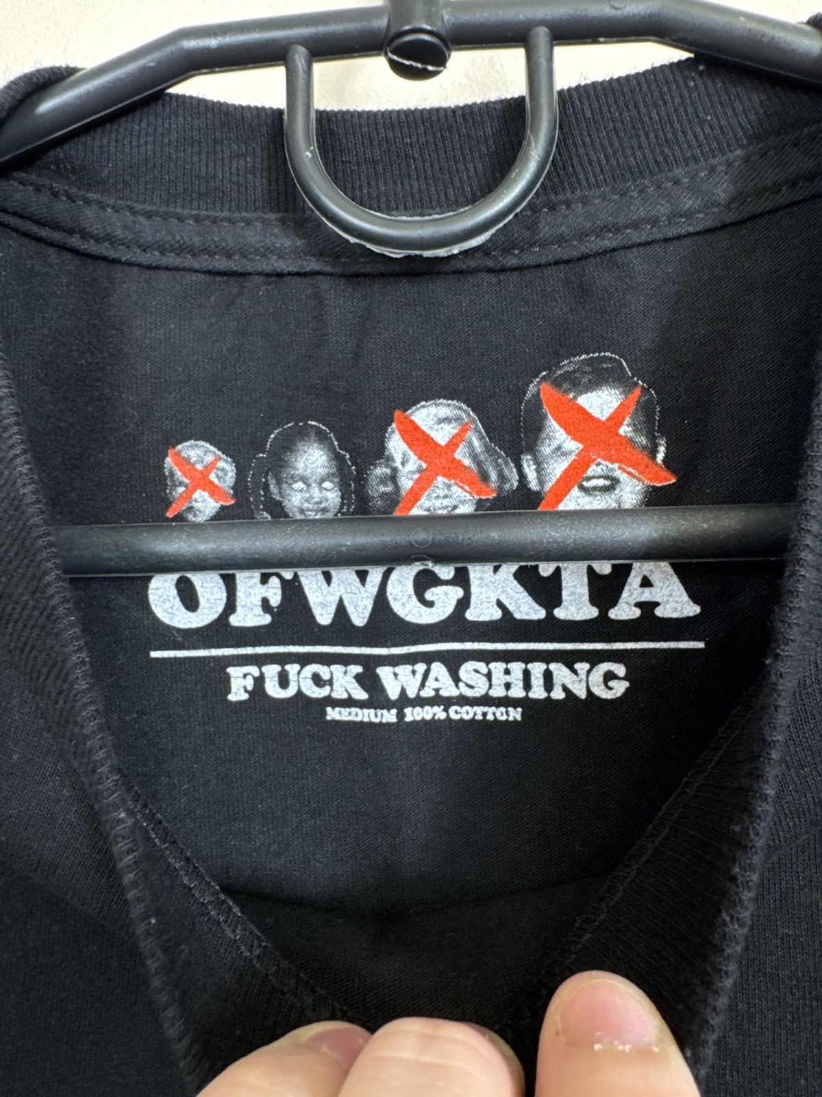 Odd Future OFWGKTA Odd Future Wolf Gang The Tayler Creator Rap Black M Size US M / EU 48-50 / 2 - 11 Thumbnail
