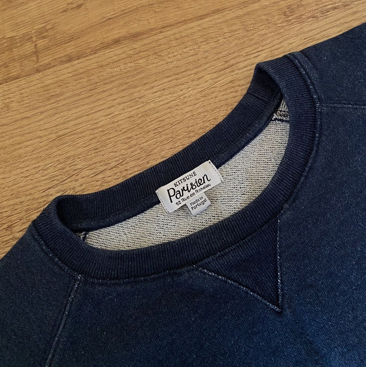 Maison Kitsune Maison Kitsune Parisien Sweatshirt x Luxury Size US L / EU 52-54 / 3 - 1 Thumbnail