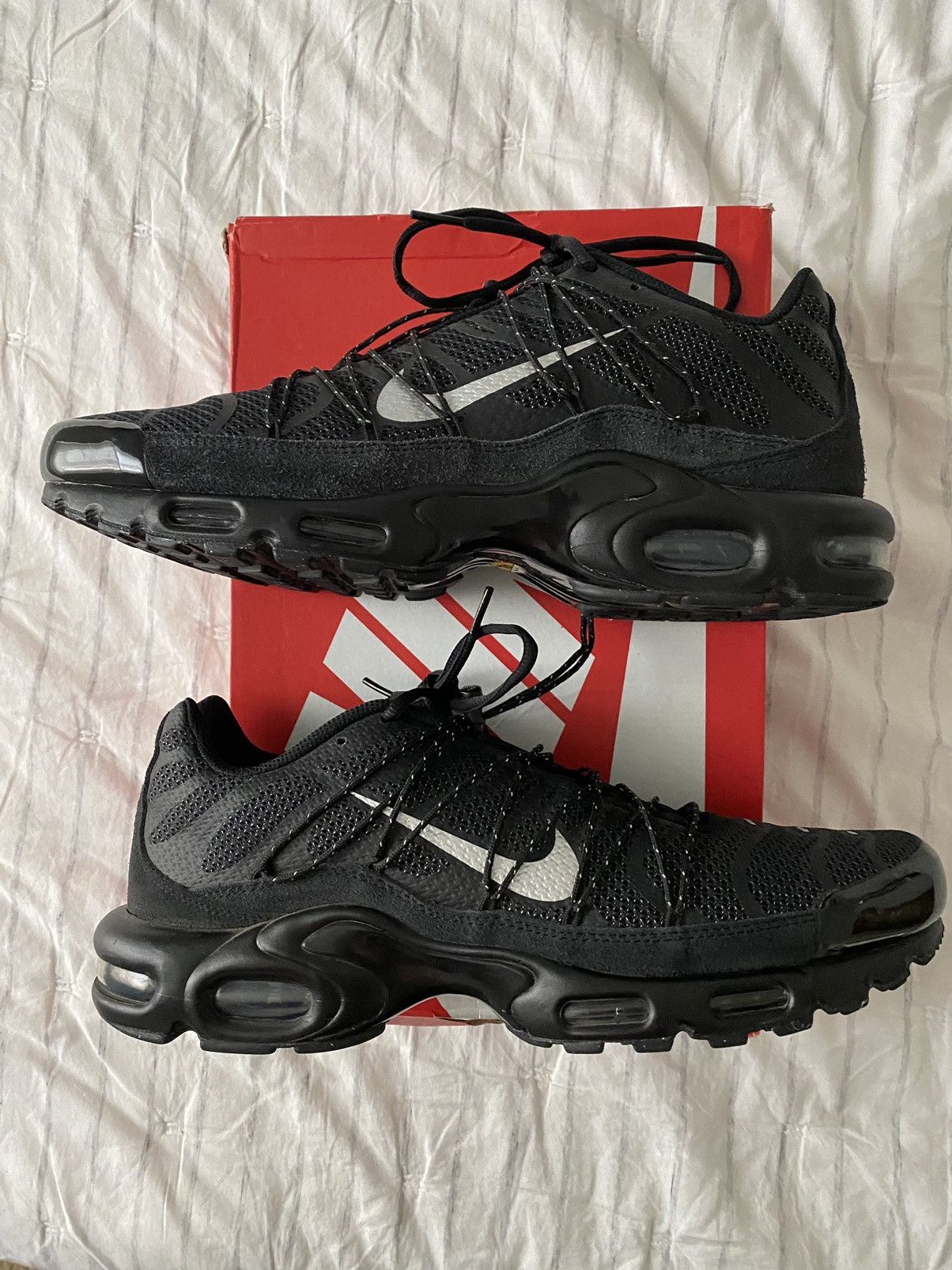 Nike Nike Air Max Plus Utility Sz13 Black Size US 13 / EU 46 - 14 Thumbnail