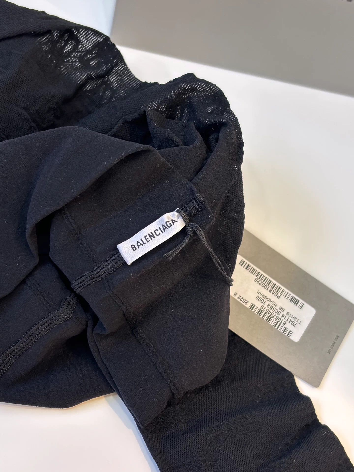 Balenciaga Balenciaga Black Tights M New Size ONE SIZE - 7 Thumbnail