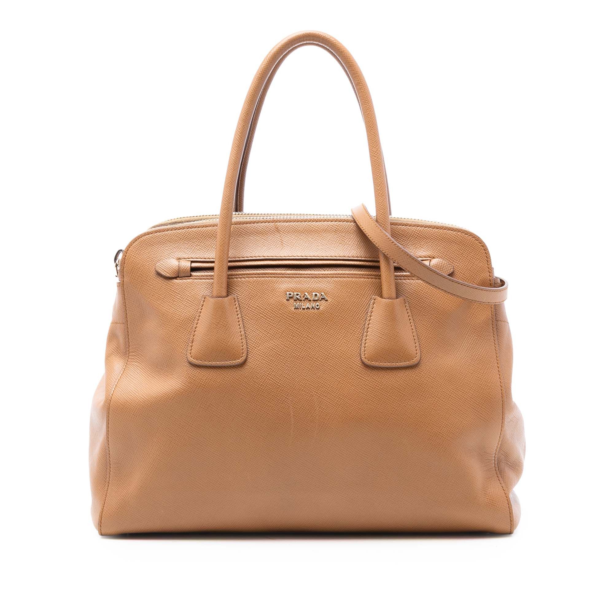 Prada Prada Saffiano Cuir Satchel Size ONE SIZE - 1 Thumbnail