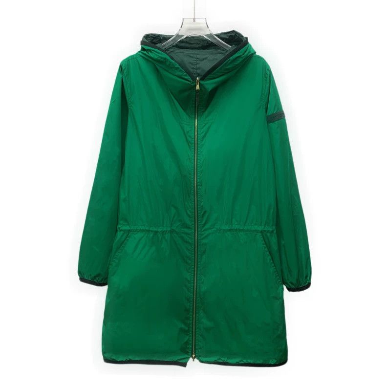 Louis Vuitton Louis Vuitton Dark green logo full dark print hooded rever Size XS / US 0-2 / IT 36-38 - 3 Thumbnail