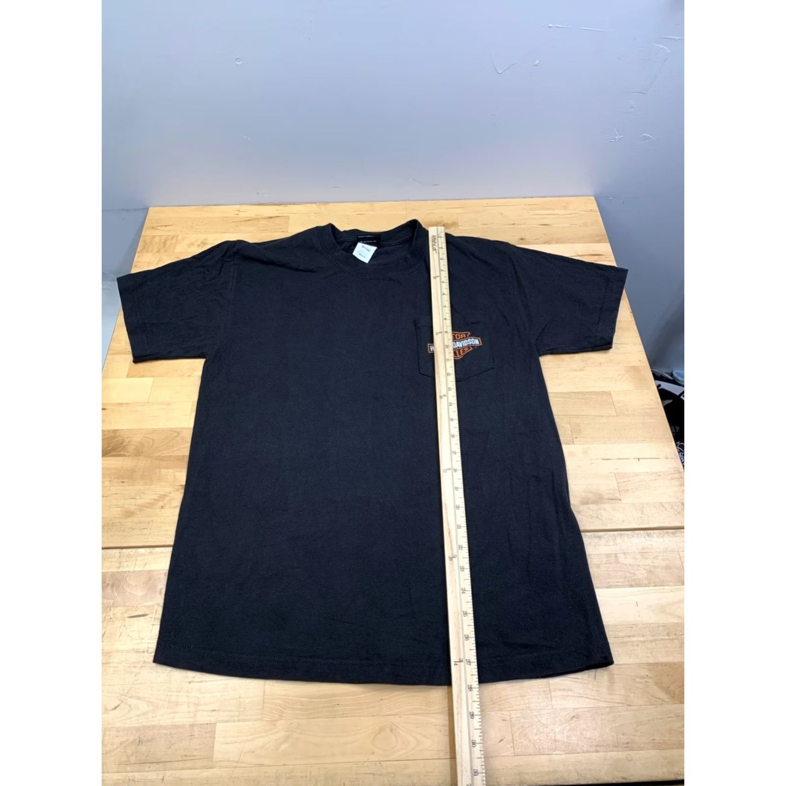 Harley Davidson Harley-Davidson Graphic Pocket Shirt Men M Black Detroit Music Cars Sports Shirt Size US M / EU 48-50 / 2 - 6 Thumbnail