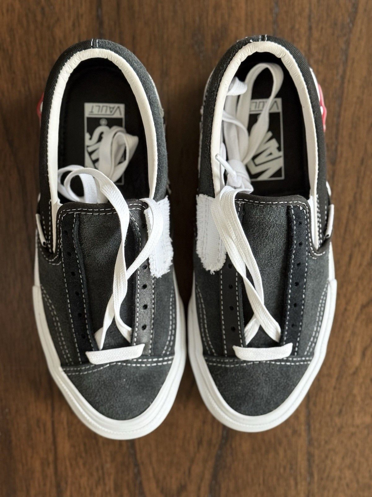 Vans Vans Vault Slip On Cap LX Black Deconstructured Size 7 Size US 7 / IT 37 - 3 Thumbnail