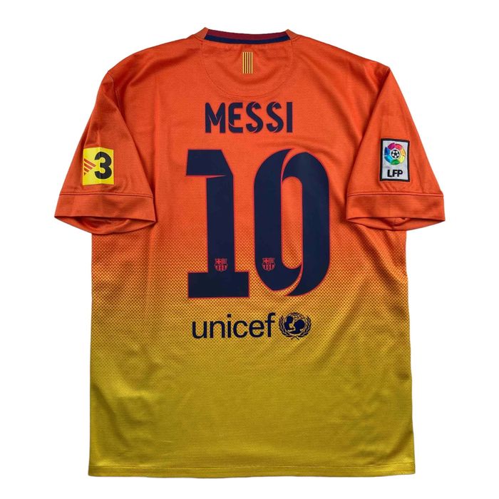 Nike FC Barcelona 2012-13 Nike Away Lionel Messi Soccer Jersey M | Grailed