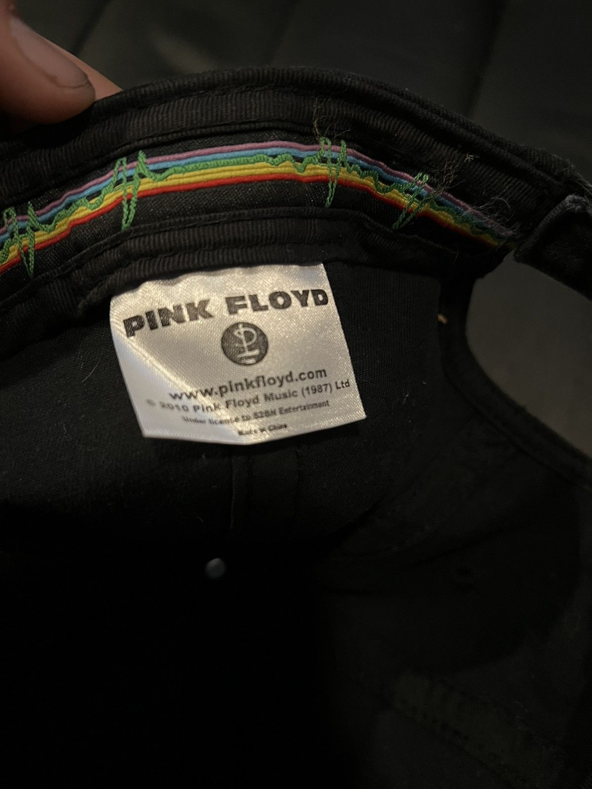 Pink Floyd Pink Floyd Dark Side of the Moon AOP Hat Size ONE SIZE - 5 Thumbnail