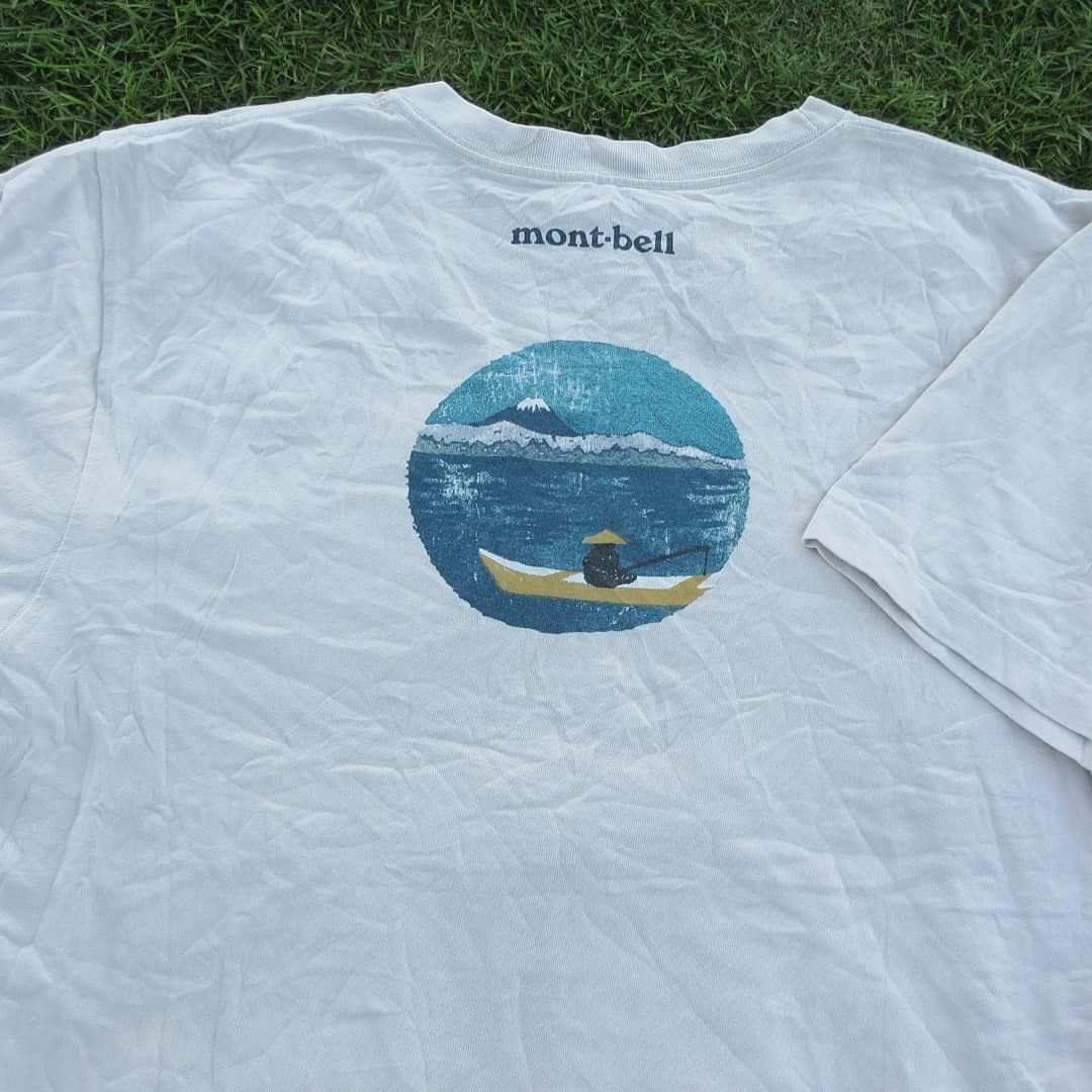 Montbell Vintage Montbell T Shirt Classic 90s shirt Size L Size US L / EU 52-54 / 3 - 2 Thumbnail